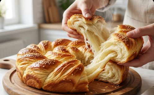 Vazdušasta Lisnata Pogača Najbolji Recept za Domaće Pecivo