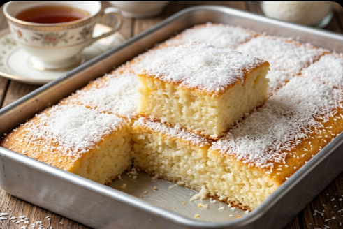 Sočni Kokos Kolač (Preliven): Najmekši brzi desert na šolje