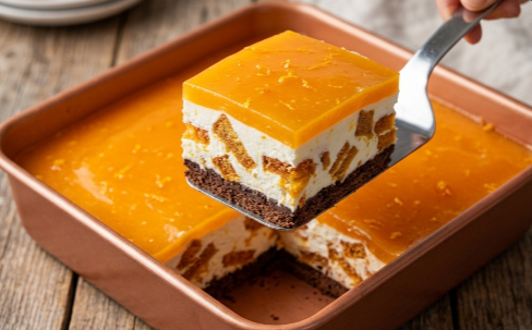 Brza Čoko-Narandža Torta – Osvežavajući Kremasti Desert Bez Pečenja
