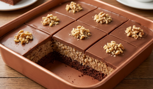 Čoko-Orah Kolač Iz Pleha – Brzi Starinski Desert Na Čaše