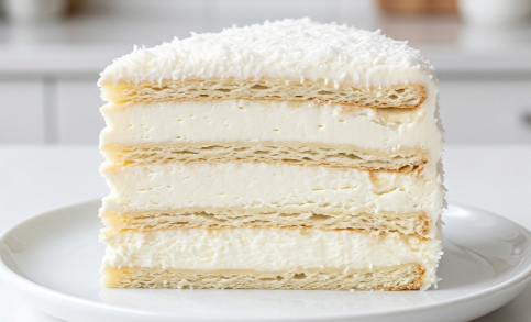 Beli Anđeo na Šolje: Najkremastija slojevita torta sa gotovim korama