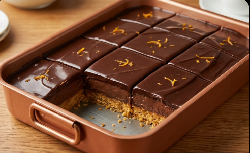 Jafa Kolač Iz Pleha – Brzi Čokoladni Desert Sa Pomorandžom Bez Pečenja