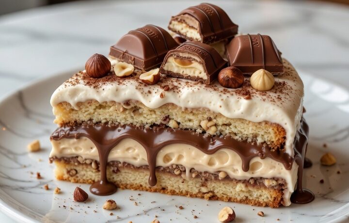 Kinder Bueno Torta – Najbolji Recept Sa Lešnicima I Čokoladom