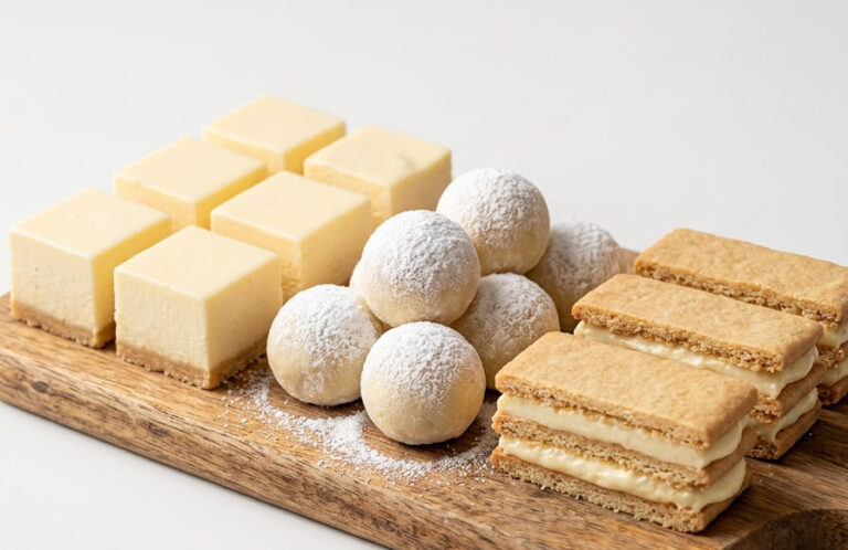 1 Smesa – 3 Bela Deserta: Kremasta Fantazija Bez Pečenja