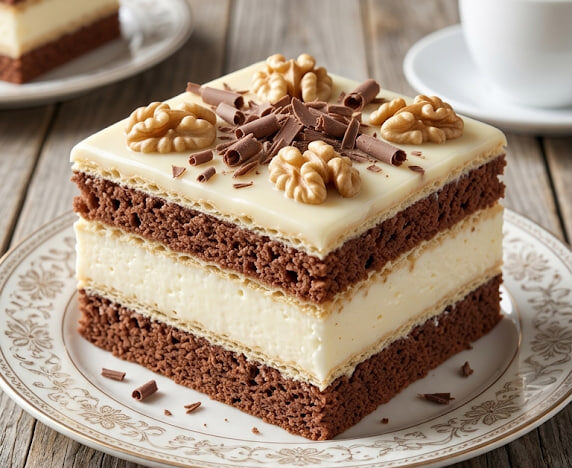 Starinske Ledene Kocke sa Limunom: Slojeviti Kremasti Savršenstvo