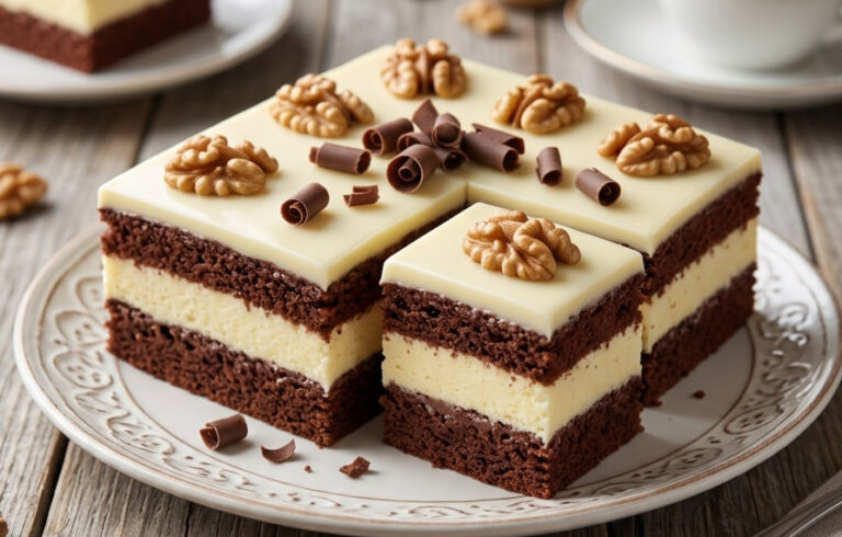 Kremaste Čoko Vanila Kocke: Savršen Slojeviti Kolač