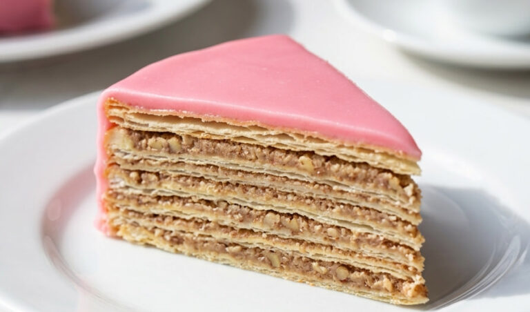 Rozen Torta: Starinski Recept za Savršene Slojeve i Roze Glazuru