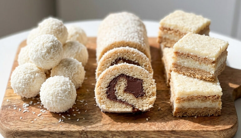 1 Smesa – 3 Kokos Kolača: Kokos Fantazija Bez Pečenja