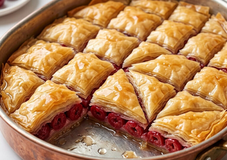 Baklava sa Višnjama: Sočna Voćna Verzija Tradicionalnog Deserta