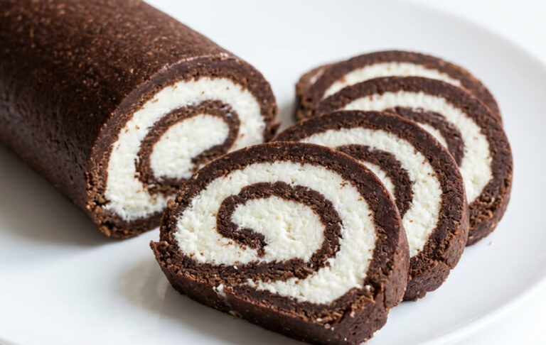 Brzi Kokos Rolat: Najlepši Nepečeni Desert sa Keksom