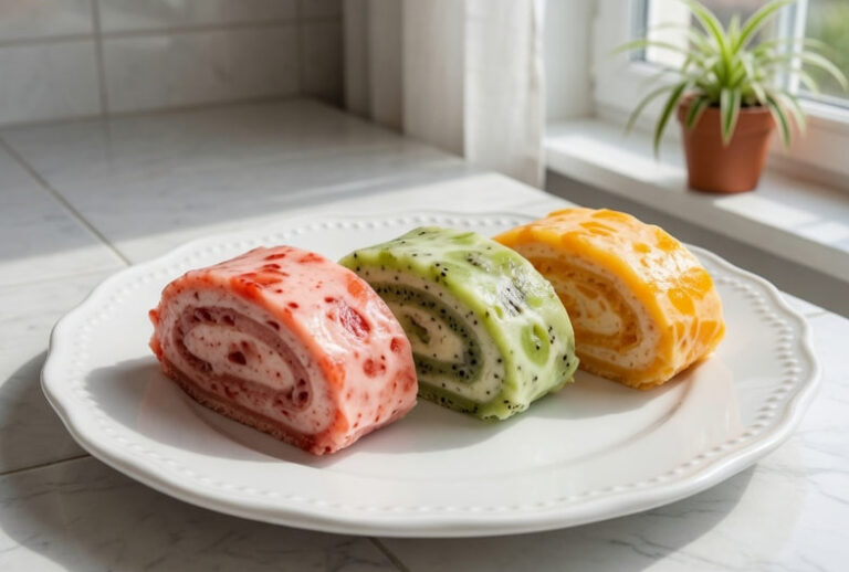 1 Smesa – 3 Voćna Rolata: Osvežavajući Nepečeni Deserti