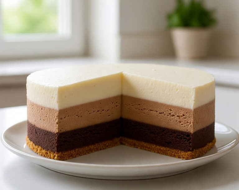 Torta Tri Čokolade: Raskošni Desert Bez Pečenja