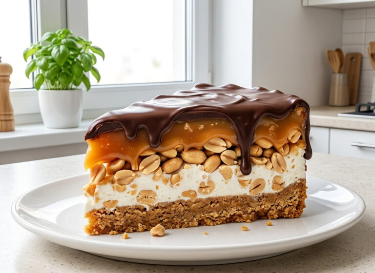 Brza Snikers Torta: Nepečena Kikiriki i Karamel Fantazija