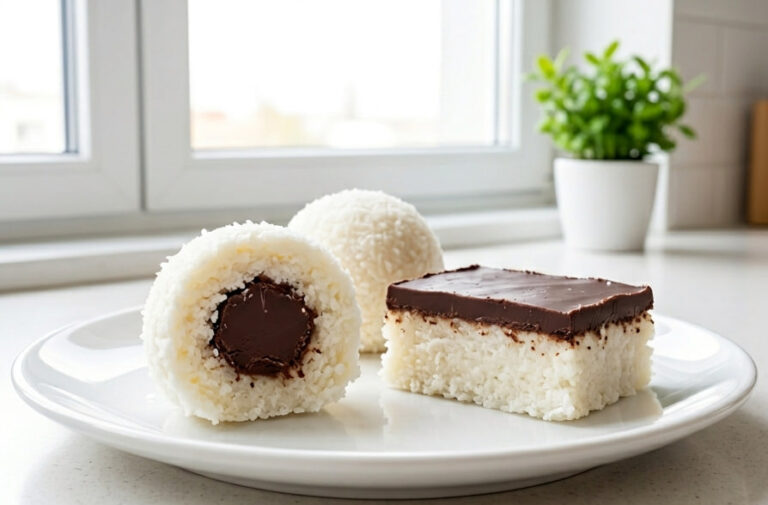 1 Smesa – 2 Kokos Poslastice: Brzi Nepečeni Deserti