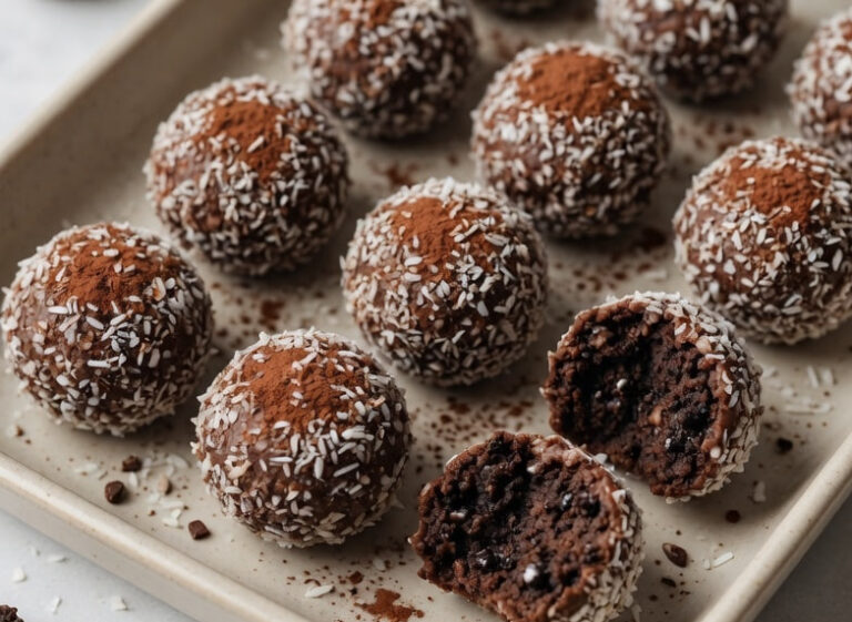 Čoko Kuglice: Brzi Nepečeni Desert sa Kokosom