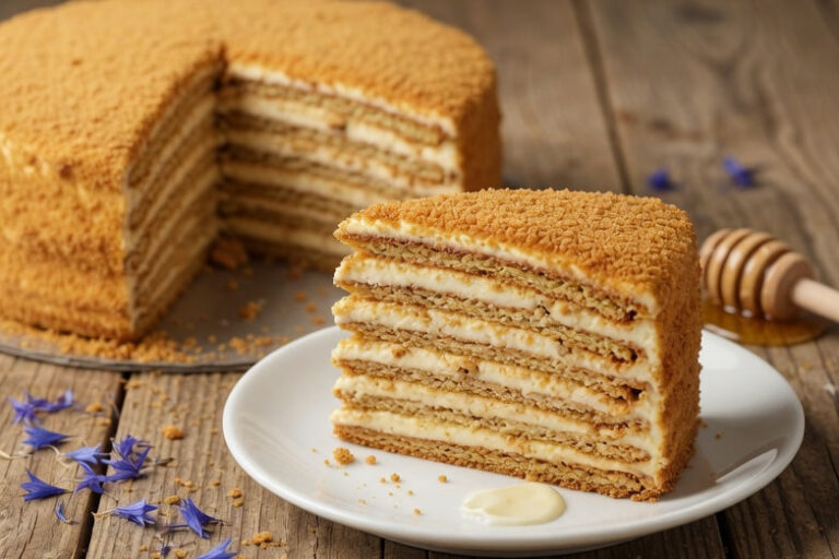 Medovik Kolač: Detaljan i jednostavan domaći recept