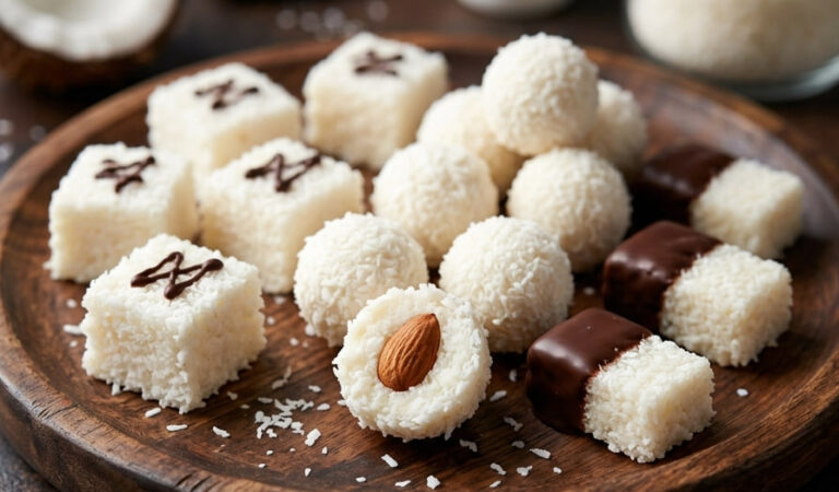 1 Smesa – 3 Kokos Poslastice: Najbrži sitni kolači bez pečenja