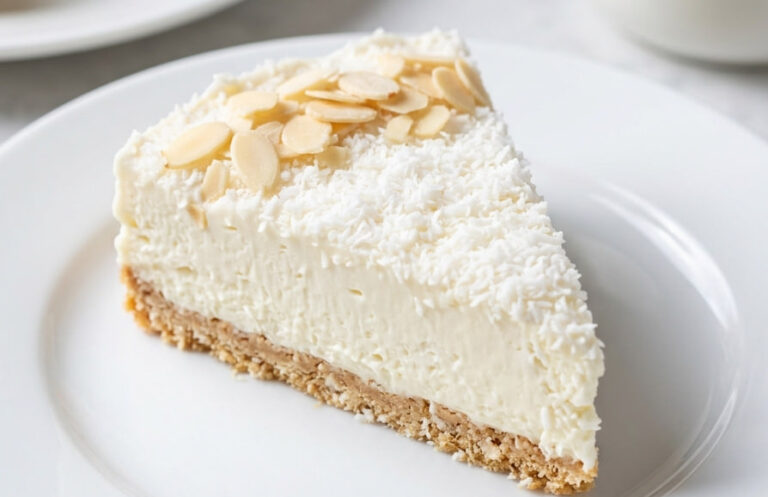 Nepečena Rafaelo Torta: Kremasti kokos san gotov za tren