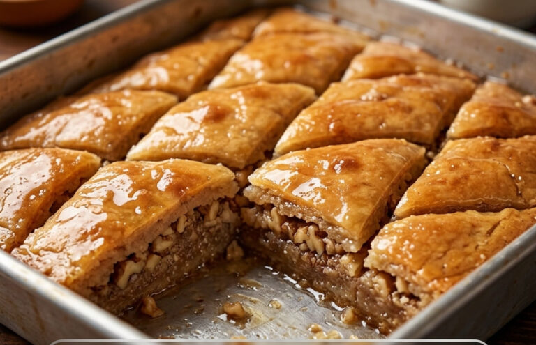 Domaće Tatlije sa Orasima: Sočni zaliveni kolač lepši od baklave