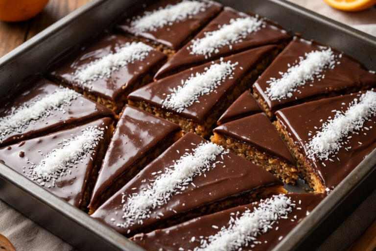 Keks Trougao sa Narandžom: Osvežavajući čokoladni desert bez pečenja