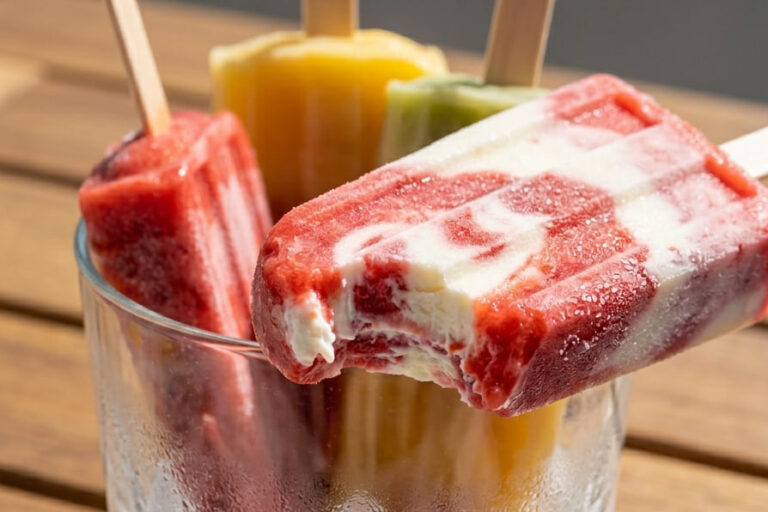 Domaći Voćni Sladoled Na Štapiću – Osvežavajući Letnji Desert