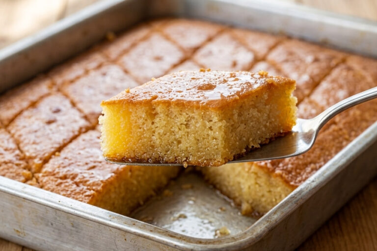 Sočna Ravanija: Tradicionalni zaliveni kolač koji se topi u ustima