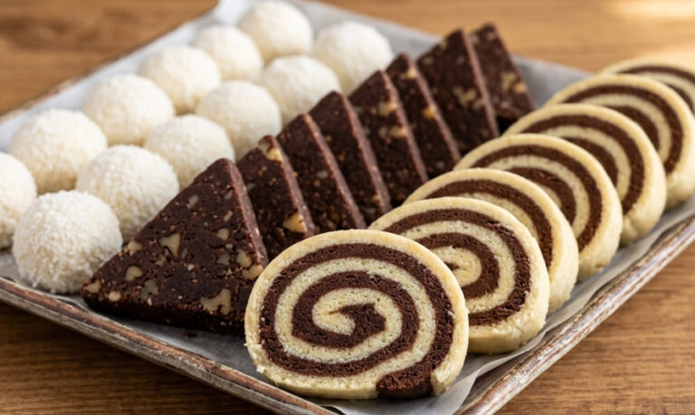 Brzi Sitni Kolači Od Jedne Smese – Tri Vrste Bez Pečenja