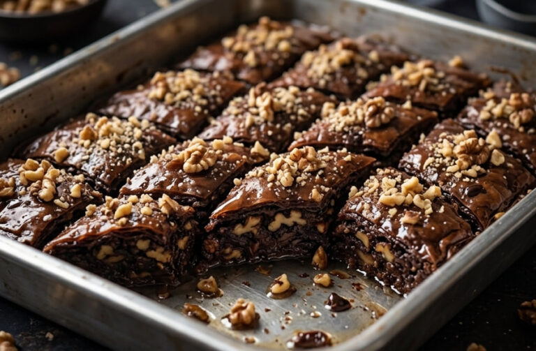 Bogata Čokoladna Baklava – Savršen Spoj Tradicije i Čokolade