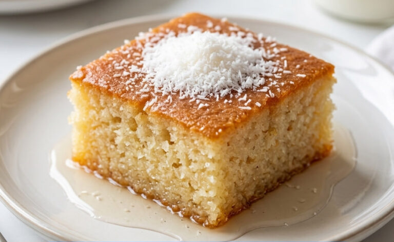 Savršena Kokos Revanija – Sočni Zaliveni Kolač Na Čaše