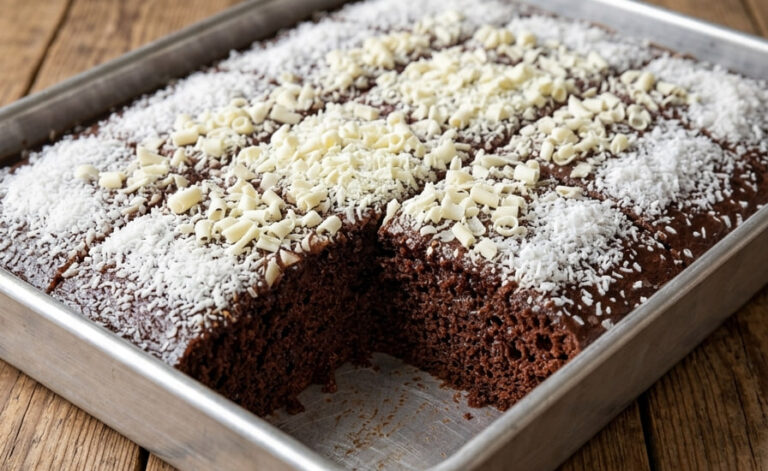 Najbolji Sočni Čoko-Kokos Kolač – Brzi Desert Na Šolje