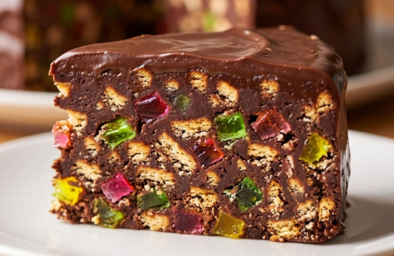 Vrhunska Kasato Torta Bez Pečenja – Brzi Čokoladni Desert Sa Žele Bombonama