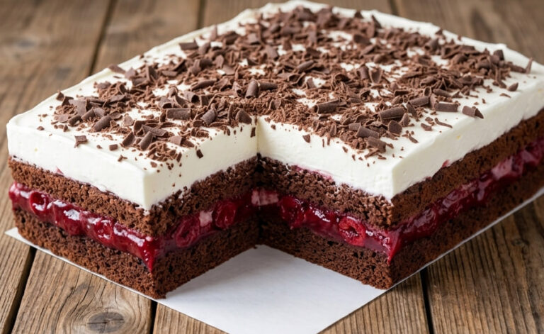 Švarcvald Kocke na Čaše: Brzi voćni desert sa višnjama i čokoladom