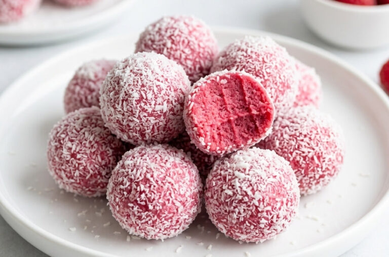 Najbolji Recept za Malina Kokos Kuglice: Brzi Voćni Desert Bez Pečenja