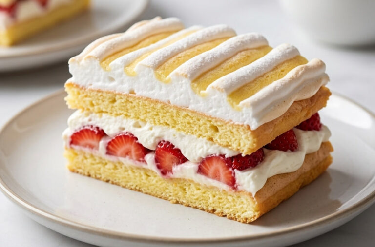 Najbolji Recept za Kardinal Šnite sa Jagodama: Elegantan i Lagan Voćni Oblak