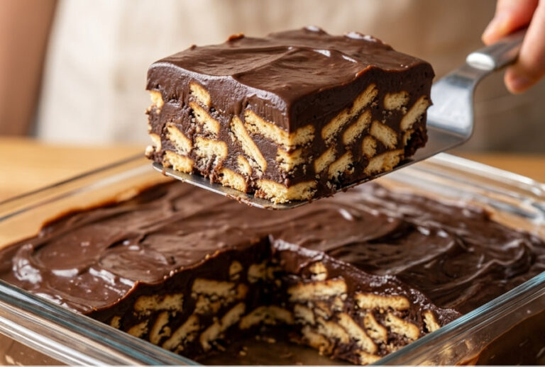 Brza Čoko-Keks Torta: Nepečeni čokoladni desert gotov za 20 minuta