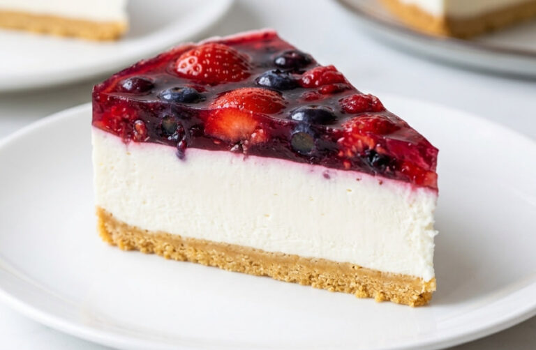 Čizkejk sa Šumskim Voćem: Kralj nepečenih osvežavajućih deserata