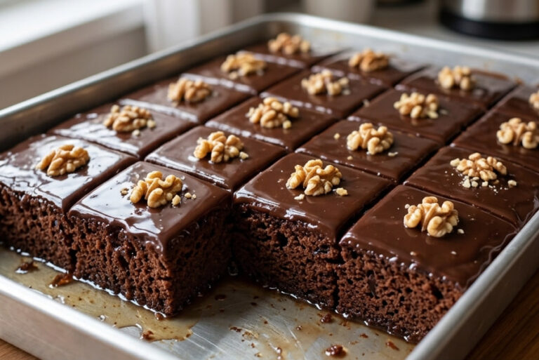 Čokoladna Ravanija Najbolji Recept za Sočan Zaliveni Kolač