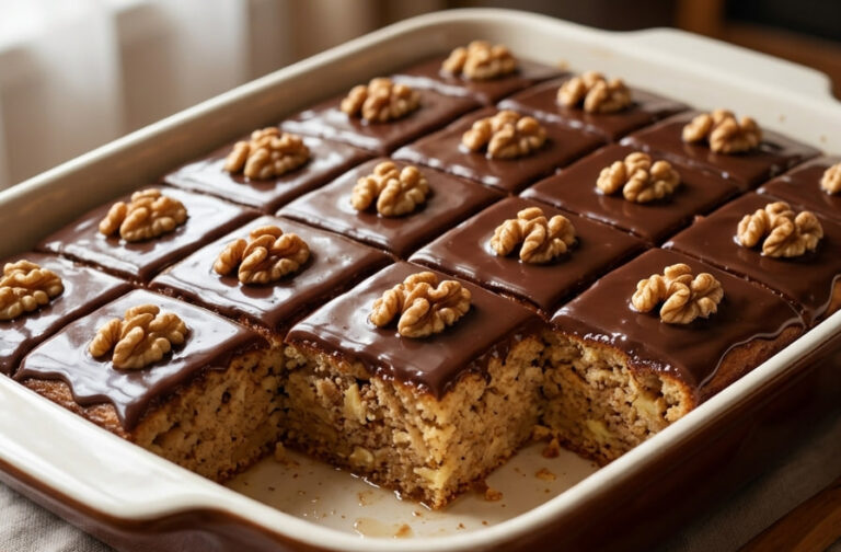 Kolač sa Jabukama i Orasima Najbolji Brzi Recept za Sočan Desert