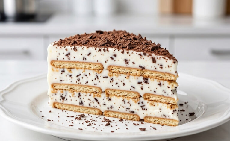Najbolji Recept za Stracciatella Keks Tortu: Brzi Nepečeni Desert