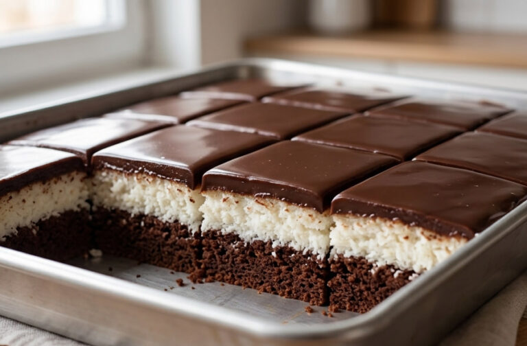 Domaći Baunti Kolač Najbolji Recept za Kremasti Čokoladni Desert sa Kokosom