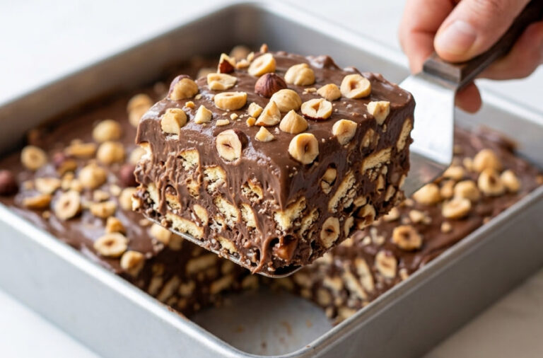 Brza Čoko-Lešnik Torta: Najsočniji nepečeni desert od keksa