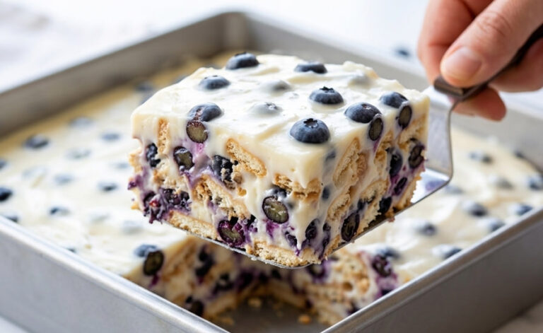 Brza Torta sa Borovnicama: Osvežavajući voćni desert bez pečenja