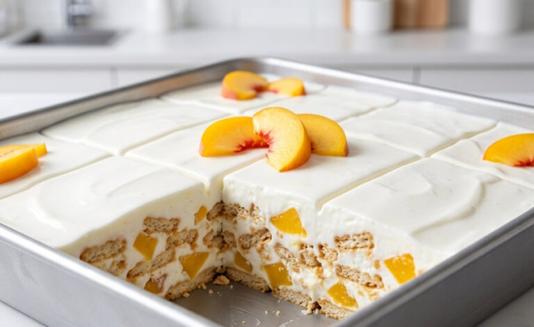 Najbolji Recept za Brzu Tortu sa Breskvama: Osvežavajući Voćni Deser