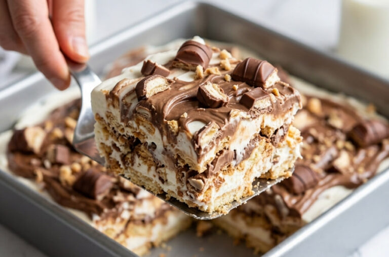 Brza Kinder Bueno Torta: Najkremastiji nepečeni desert gotov za 15 minuta
