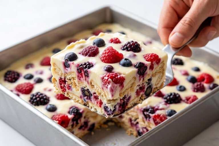 Torta sa Šumskim Voćem: Brzi nepečeni desert sa belom čokoladom