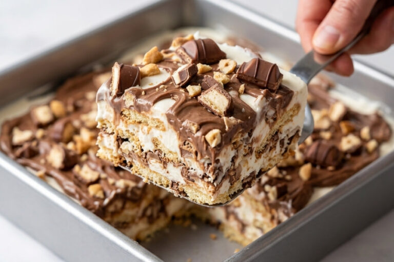 Brza Kinder Bueno Torta: Najkremastiji nepečeni desert sa lešnicima