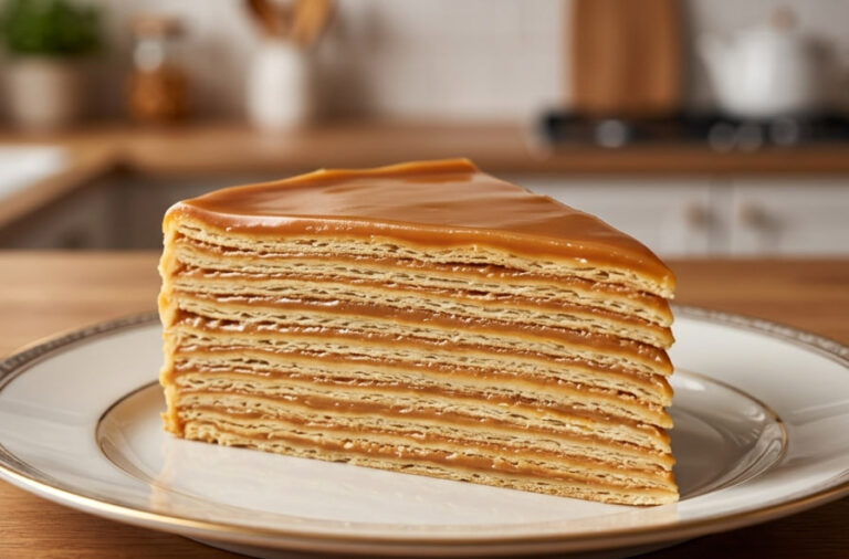 Najbolji Recept za Karamel Rozen Tortu: Raskošni Slojeviti Desert