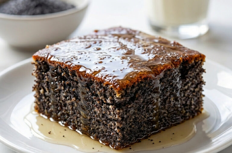 Kolač Sa Makom – Starinski Sočni Desert Na Čaše