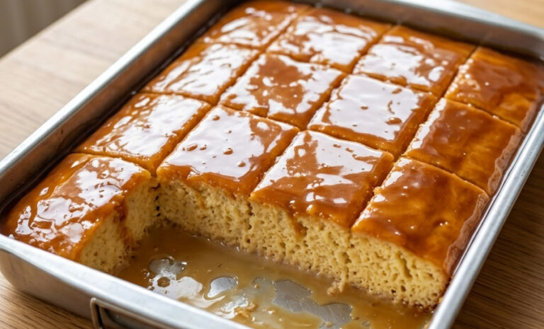 Domaće Trileće – Najsočniji Zaliveni Kolač Sa Karamelom