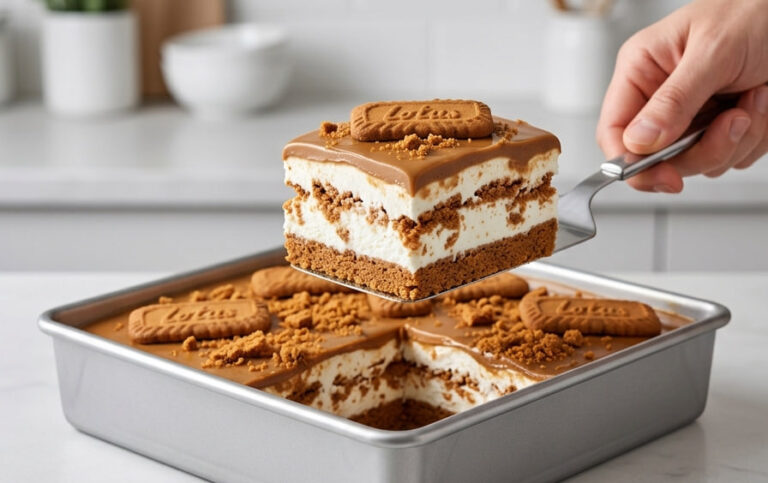 Brza Lotus Biscoff Torta – Najbolji Kremasti Desert Bez Pečenja